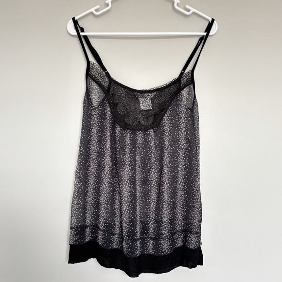 Costa Blanca Women's Size XS Sheer Tank Lace Dark Romantic Layered Whimsigoth - Picture 2 of 12
